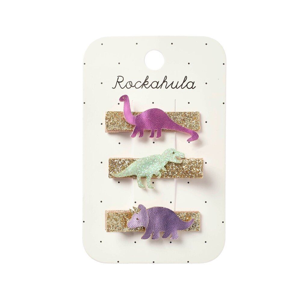 Rockahula Shimmer Dinosaur Clips