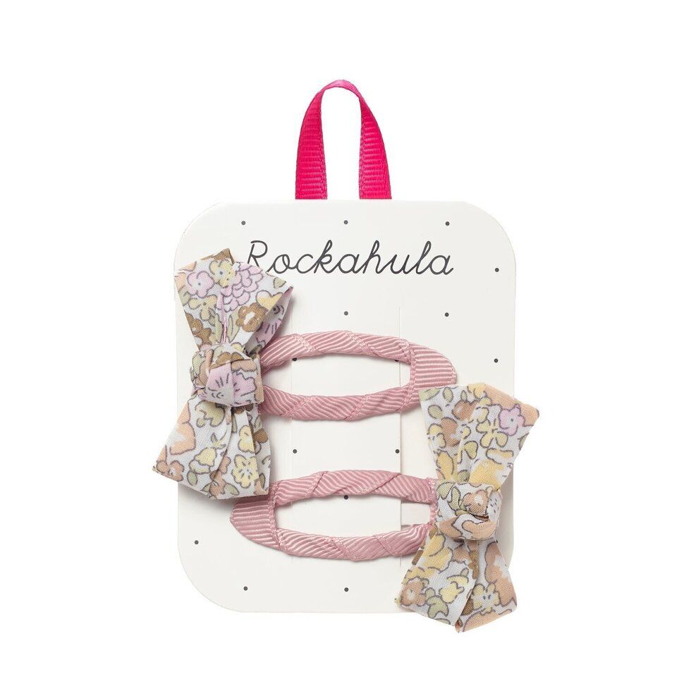 Rockahula Fairy Floral Twisty Bow Clips