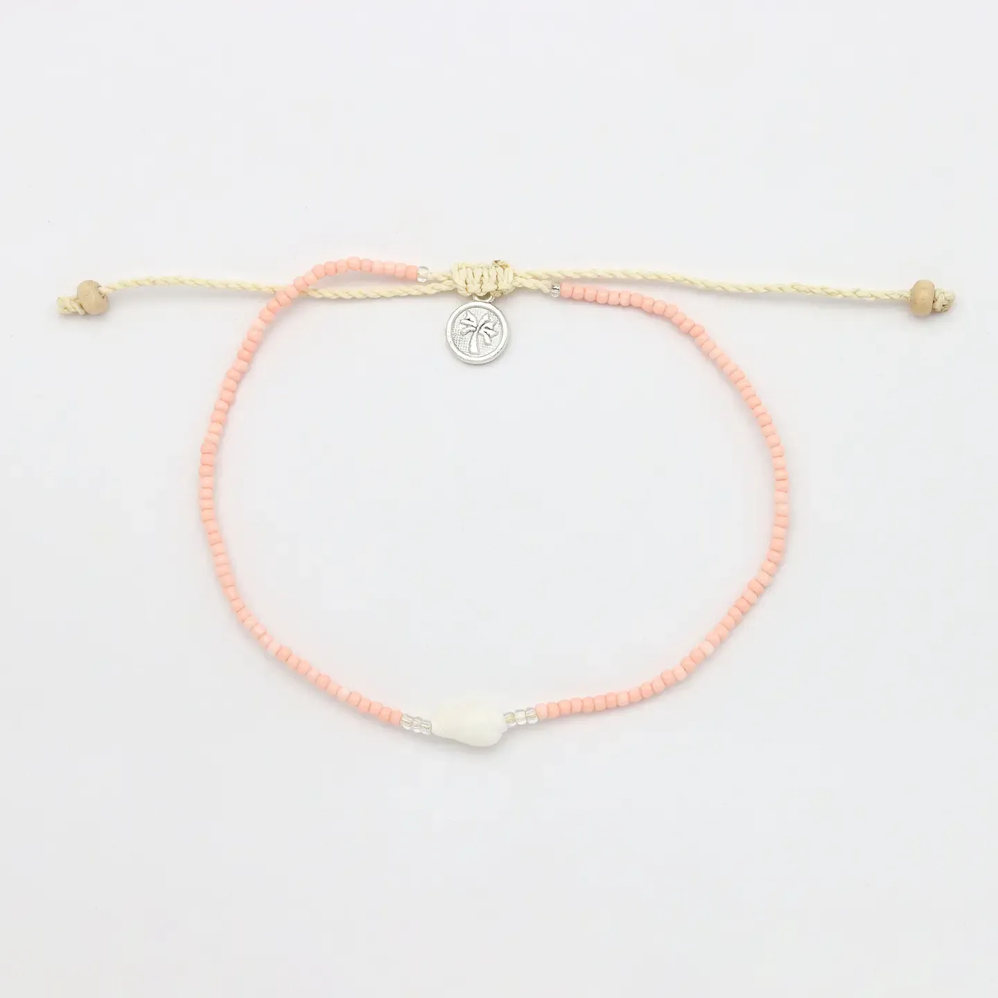 Pale Pink Shell Bracelet