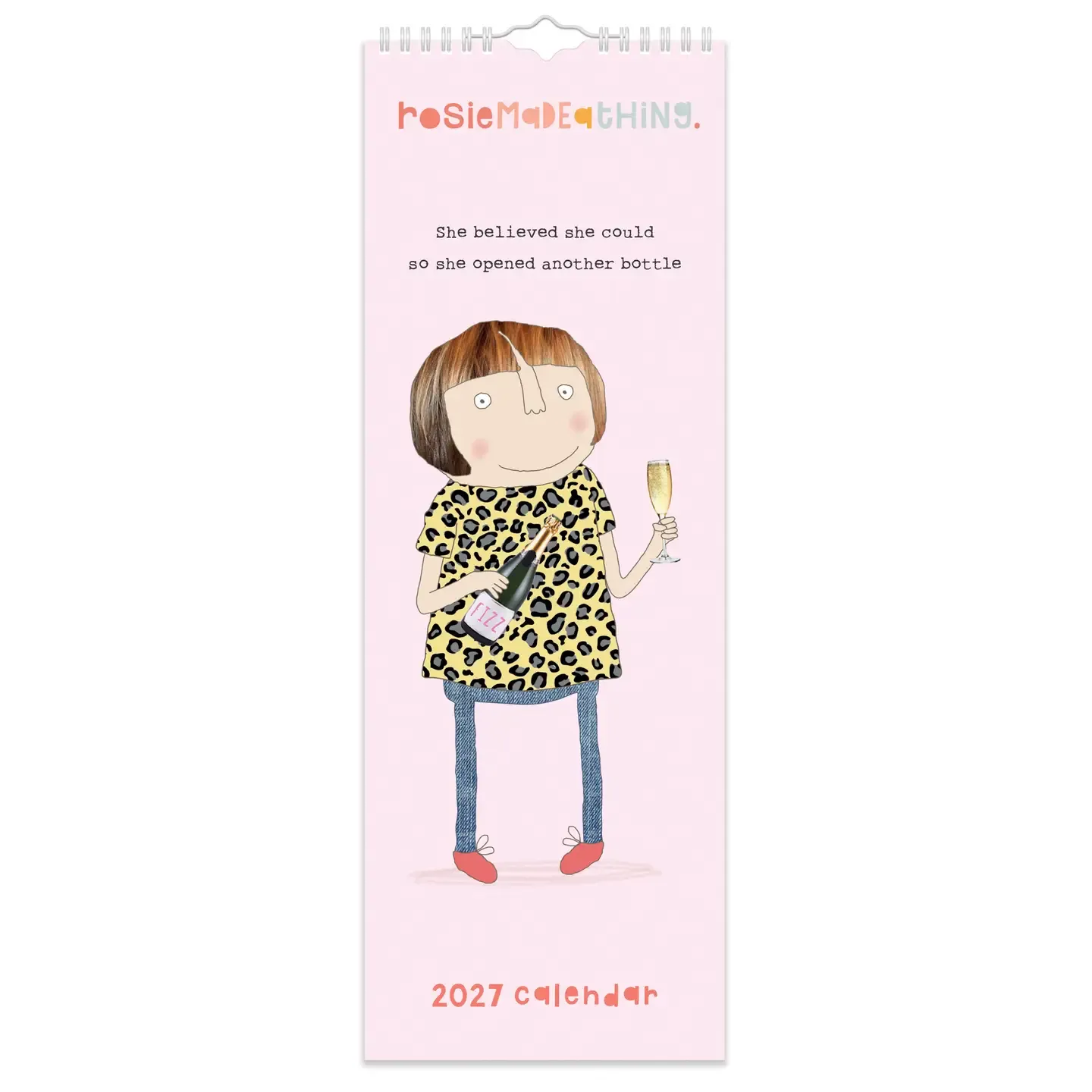Rosie Made A Thing 2027 Slim Calendar