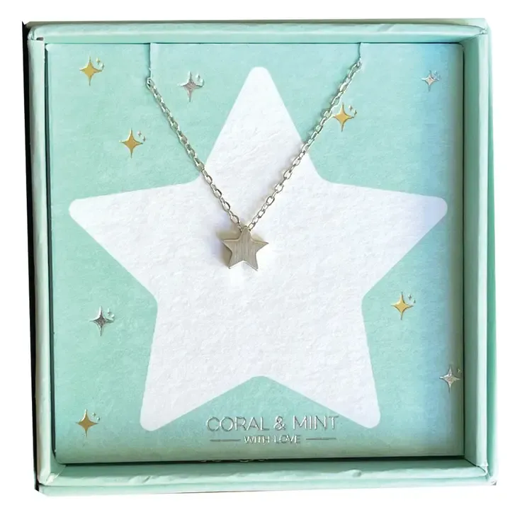 Silver Star Necklace