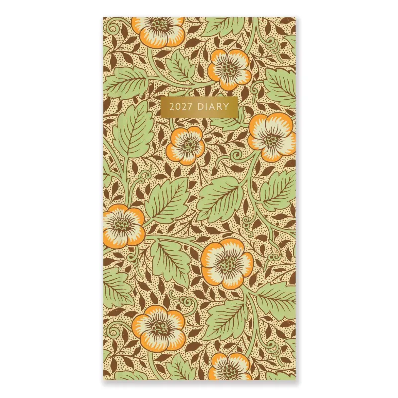 William Morris 2027 Slim Diary