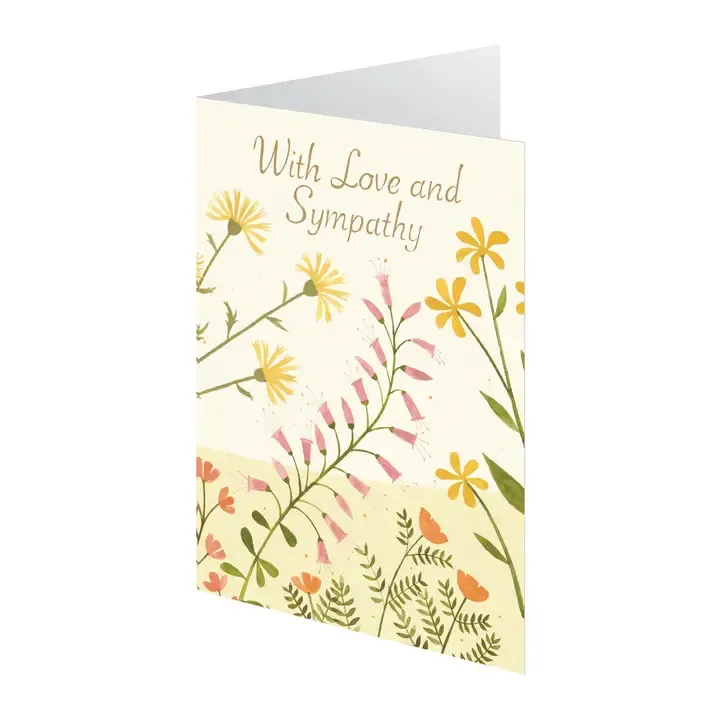 With Love &amp; Sympathy Card