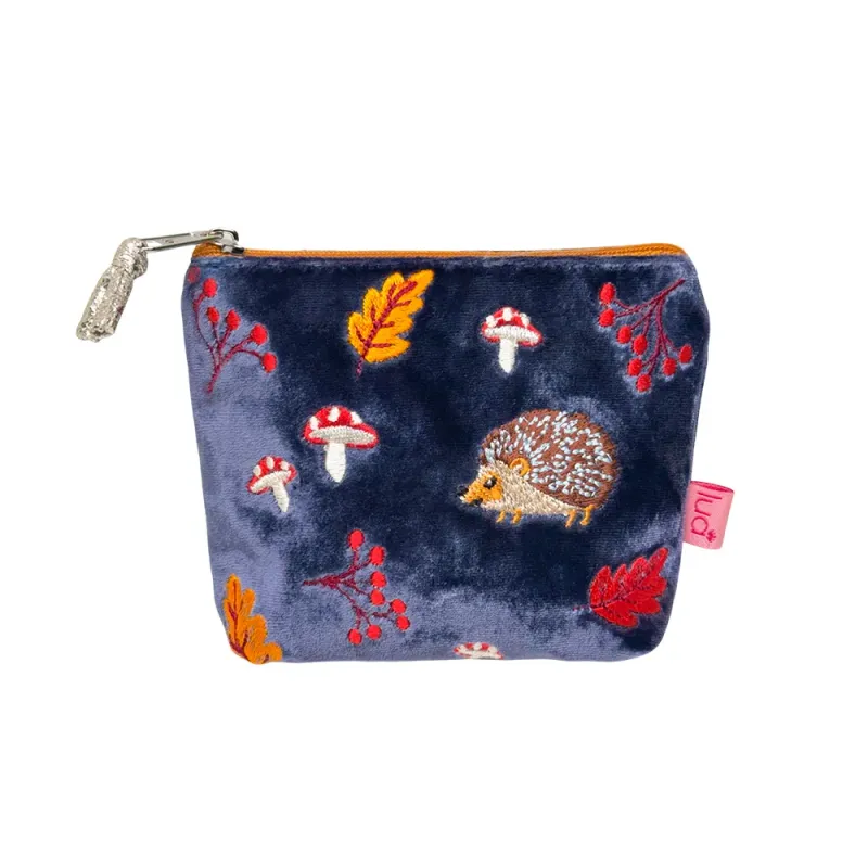 Lua Hedgehogs Mini Purse - Purple