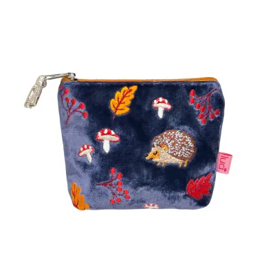 Lua Hedgehogs Mini Purse - Purple