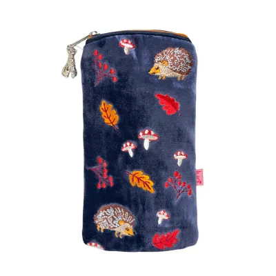 Lua Hedgehogs Glasses Case - Purple