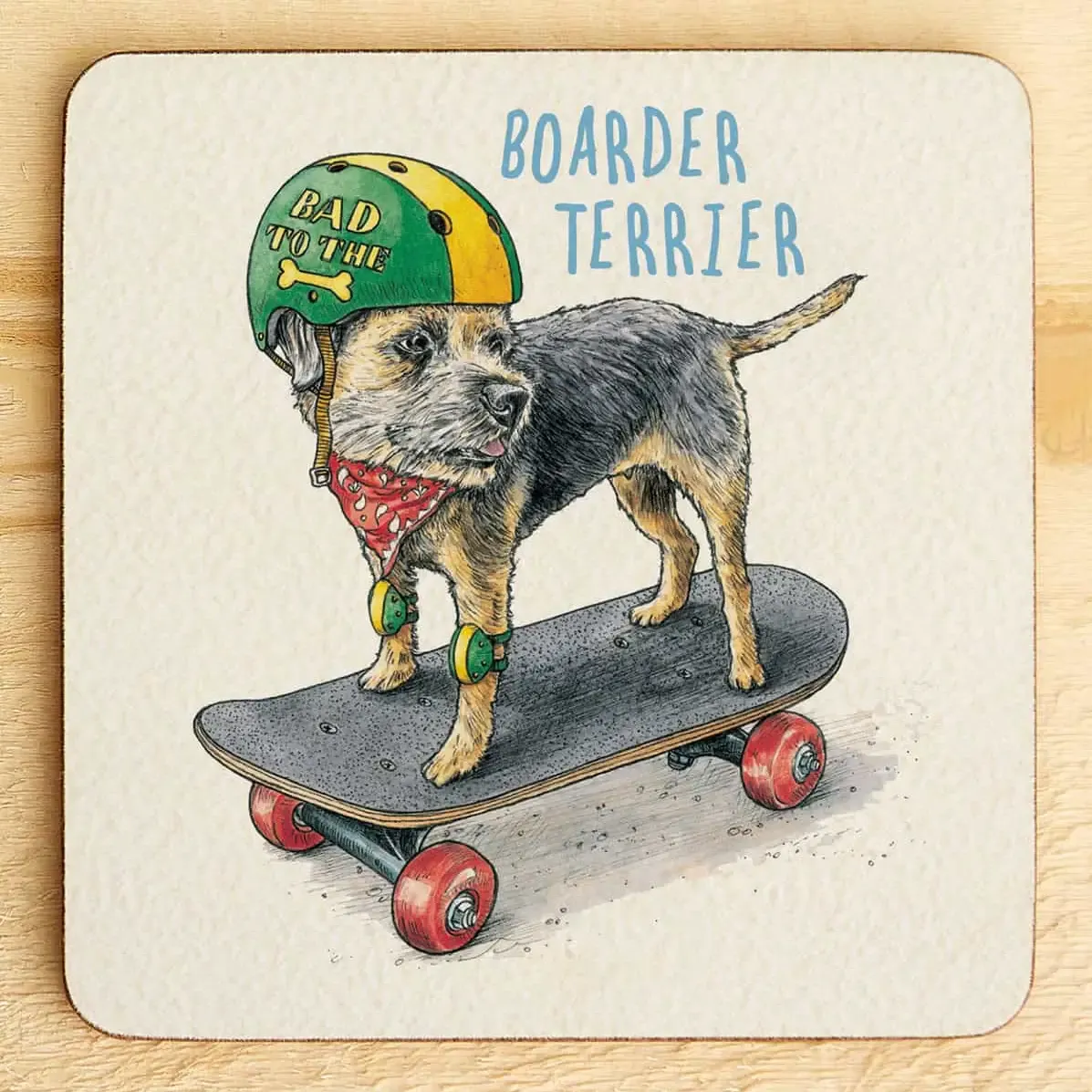 Boarder Terrier Coaster