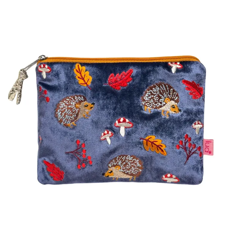 Lua Hedgehogs Purse - Purple