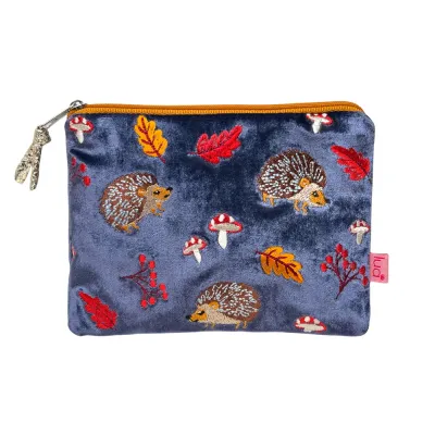 Lua Hedgehogs Purse - Purple