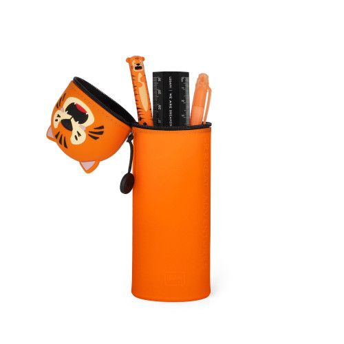 Legami 2 In 1 Silicone Pencil Case - Tiger
