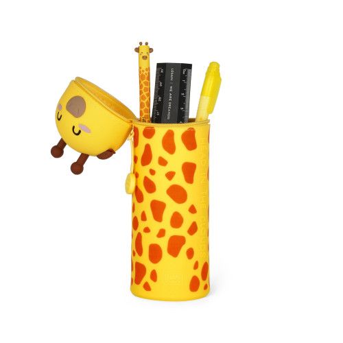 Legami 2 In 1 Silicone Pencil Case - Giraffe
