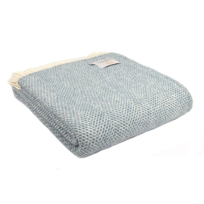 Tweedmill Beehive Throw - Petrol
