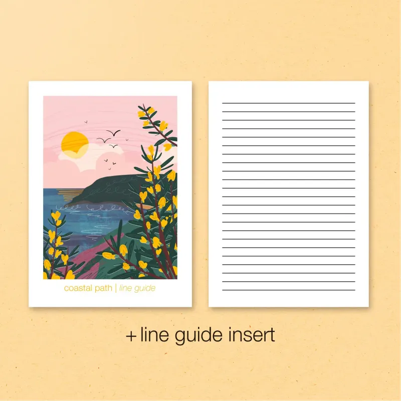 A5 Notebook - Coastal Path