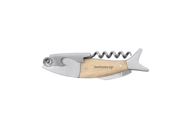 Bottoms Up Fish Shaped Bottle Opener