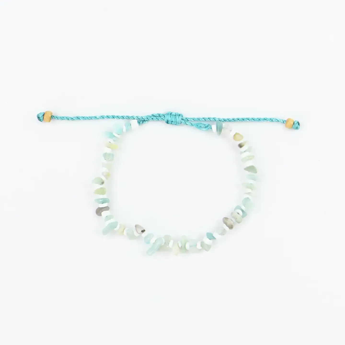 Dunes Stone Bead Bracelet - Light Blues