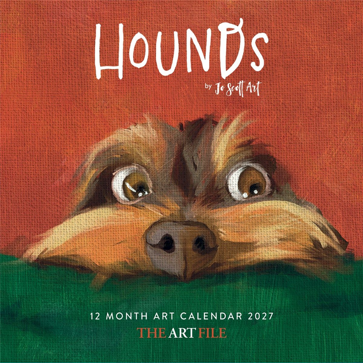 Hounds By Jo Scott Art Square 2027 Calendar