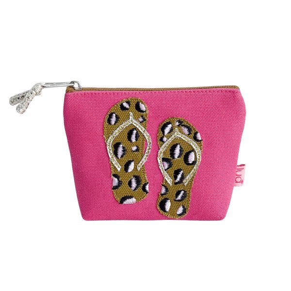 Lua Flip Flops Mini Purse Pink