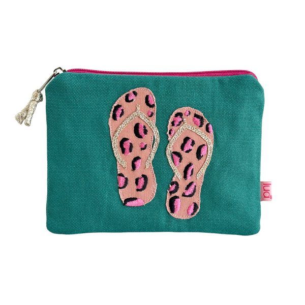 Lua Flip Flops Purse Green