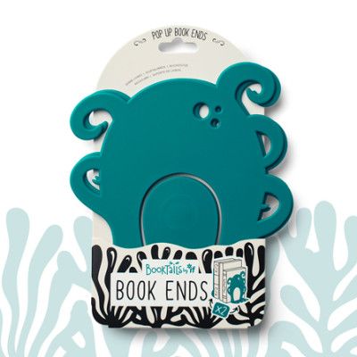 Book Tails Bookends - Octopus
