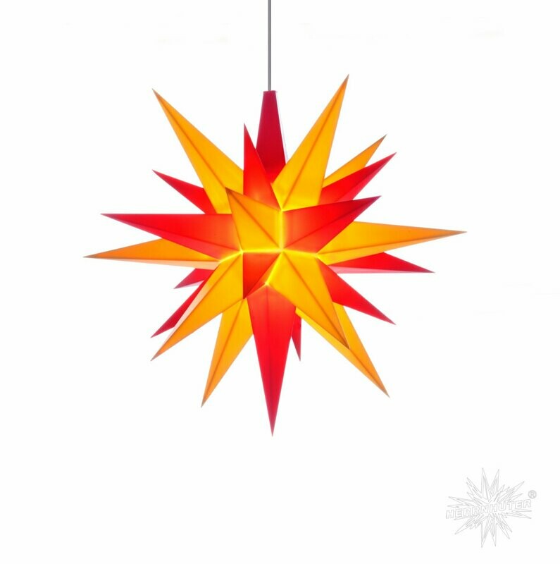 Herrnhuter Stern A4 DR 40cm gelb rot Herrnhuter Stern A4 DR 40cm gelb rot