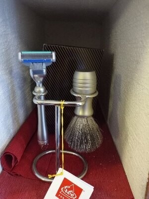ERBE Rasiergarnitur 6433 Titan Gillette Mach3 ERBE Rasiergarnitur 6433 Titan Gillette Mach3
