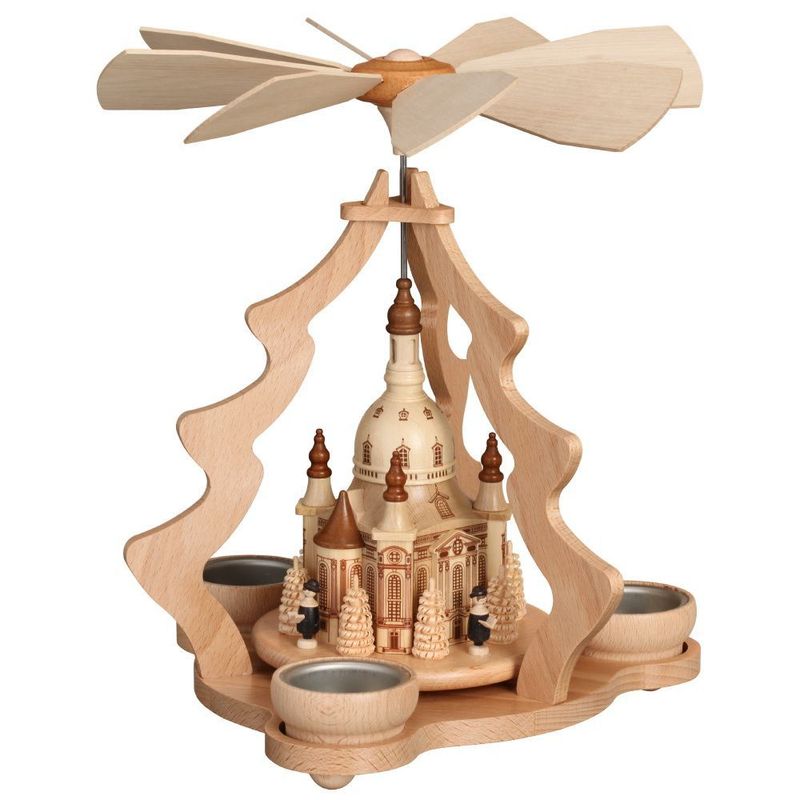 Tischpyramide mit Dresdner Frauenkirche Tischpyramide mit Dresdner Frauenkirche