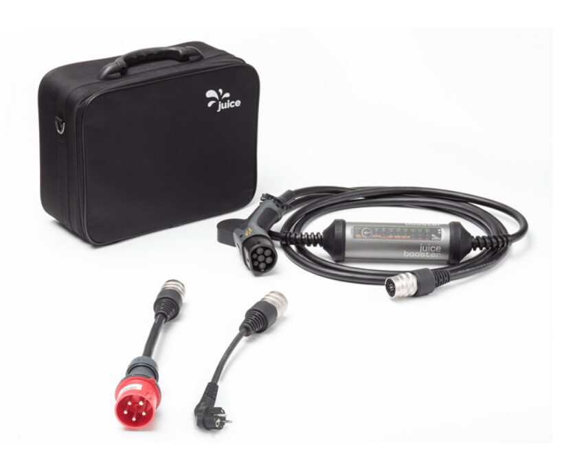 JUICE BOOSTER 2 | Mobile Ladestation | 32A 22kW 3Phasig | Typ2 | 5m + 2x  Adapter