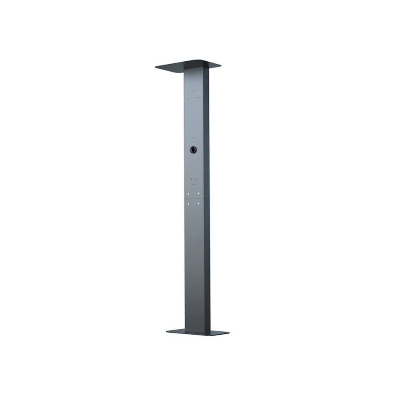 Ladesäule | Stele | Standfuß | Luftfahrt-Aluminium | Universell nutzbar | Anthrazit