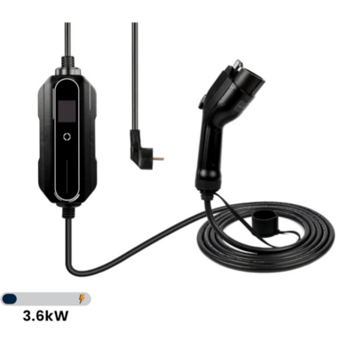 EVexpert | Mobile Ladestation | 16A 3,6kW 1Phasig | Typ1 | IP65 | 5m
