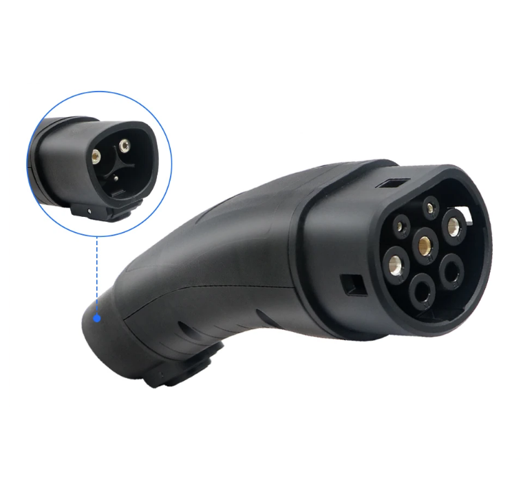 NACS zu Typ2 | EV-Adapter | 11kW DC | inkl. Box