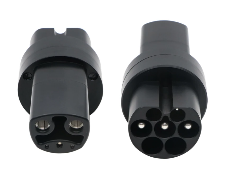 Adapter Typ2 zu NACS (Tesla USA) | 20kW DC | inkl. Box