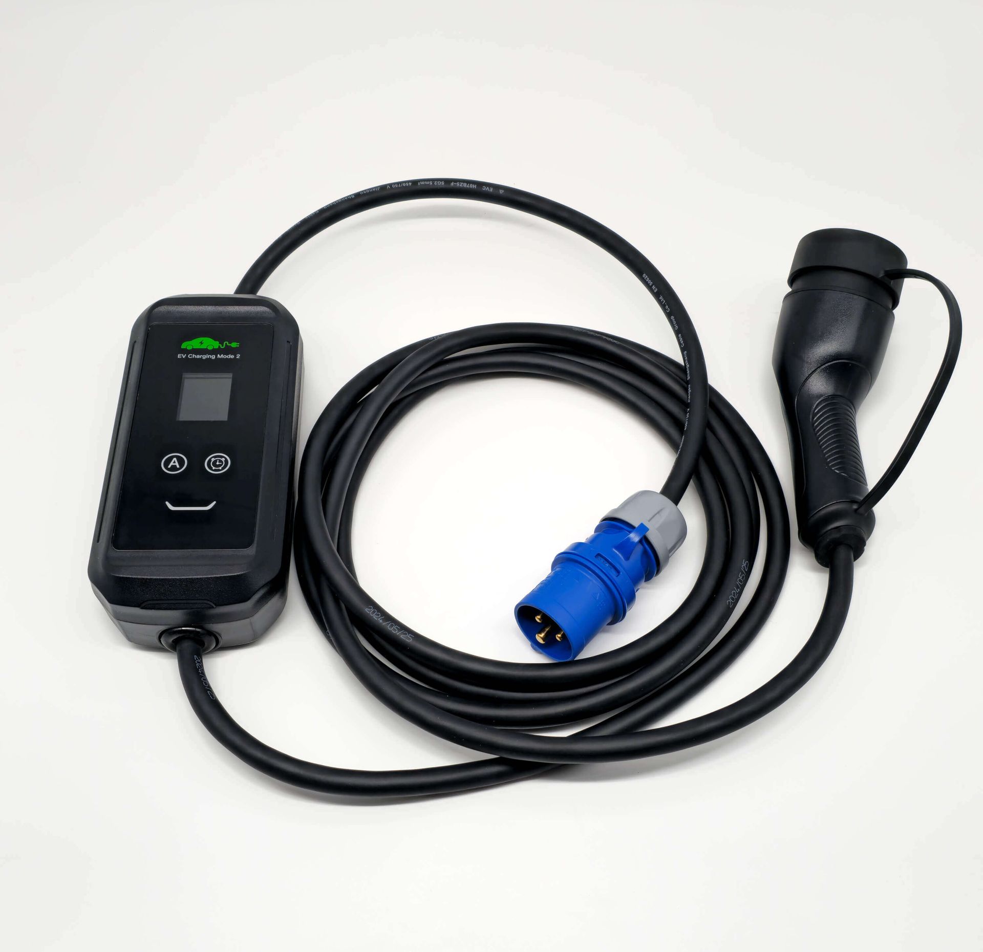 EVexpert V2 | Mobile Ladestation | 16A 3,6kW 1Phasig | Typ2 | 5m Kabel | APP, WIFI