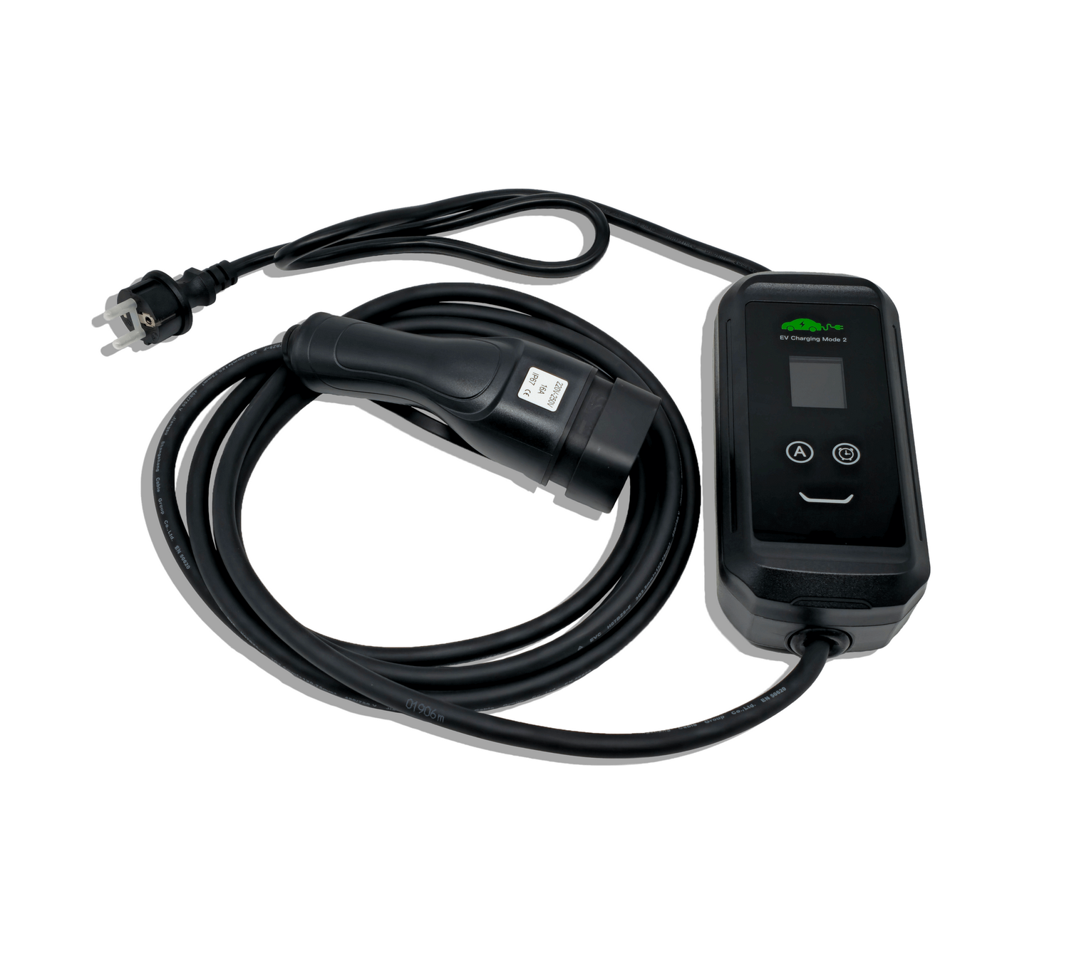EVexpert V2 | Mobile Ladestation | 16A 3,6kW 1Phasig | Typ2 | 5m Kabel | APP, WIFI