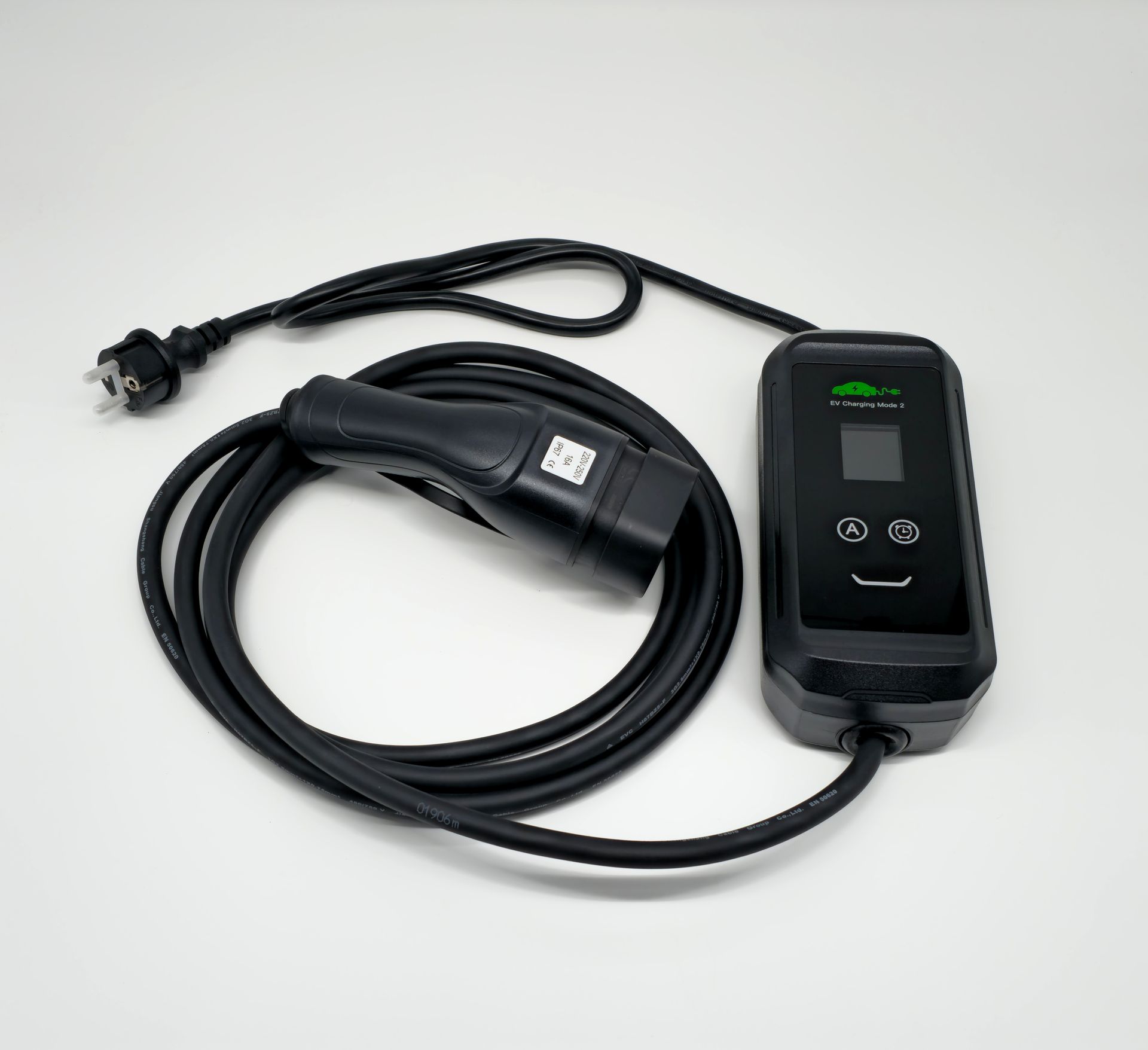 EVexpert V2 | Mobile Ladestation | 16A 3,6kW 1Phasig | Typ2 | 5m Kabel | APP, WIFI