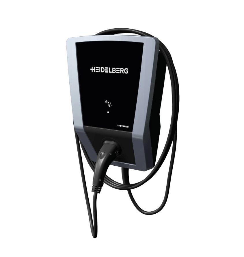 Heidelberg Amperfied connect.business | Wallbox | 16A 11kW 3Phasig | Typ2 | RFID, MID, OCCP, Internet