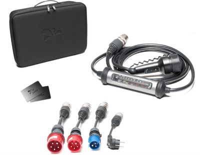 JuiceBooster 3 Air | German Traveller Set | Mobile Ladestation | 16A 11kW 3Phasig | Typ2 | IP67