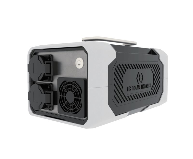 Nissan / Mitsubishi | V2L Adapter | 23A 5kW | 2x Schuko | 2 Meter Kabel Nissan / Mitsubishi | V2L Adapter | 23A 5kW | 2x Schuko | 2 Meter Kabel