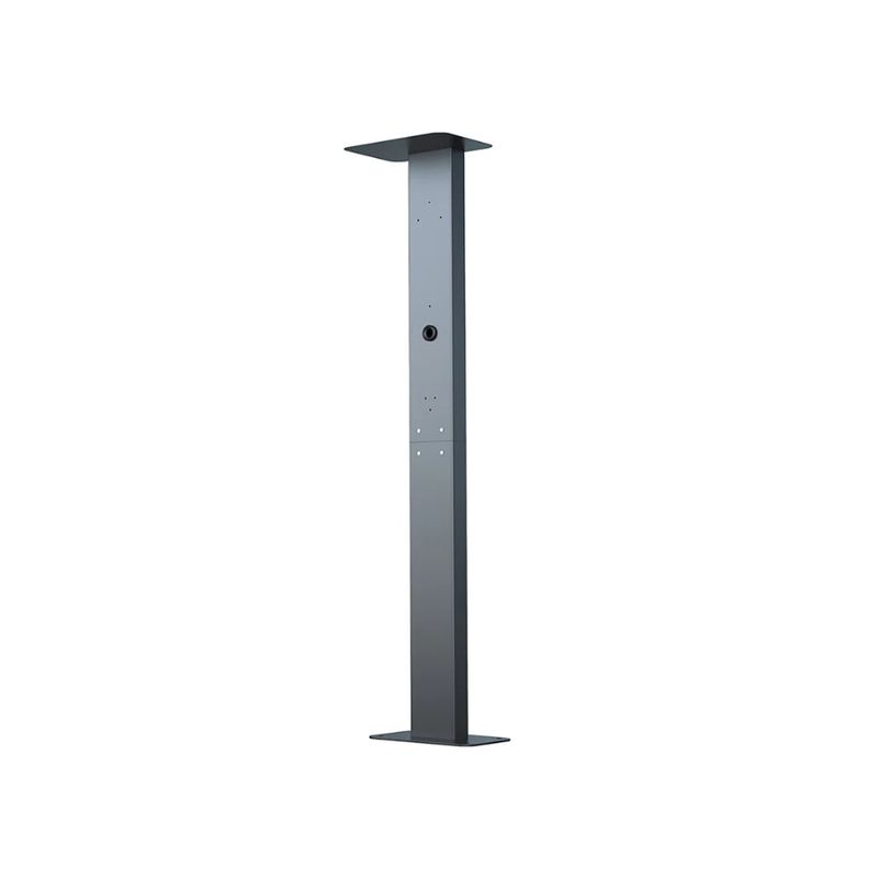 Ladesäule | Stele | Standfuß | Luftfahrt-Aluminium | Universell nutzbar | Anthrazit