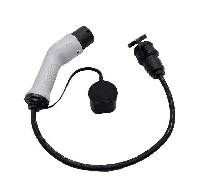 Typ2 Ladestation zu Schuko | Wallbox-Adapterkabel | 16A 3,6kW 1Phasig Typ2 Ladestation zu Schuko | Wallbox-Adapterkabel | 16A 3,6kW 1Phasig