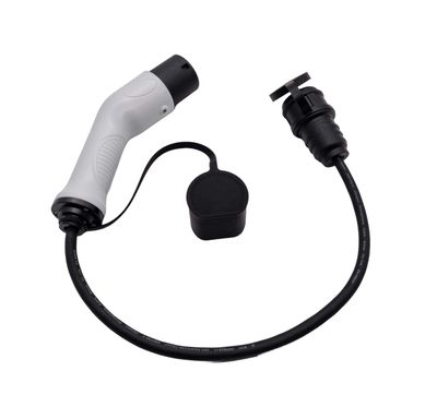 EV-Adapterkabel | Typ2 Ladestation zu Schuko | 16A 3,6kW 1Phasig