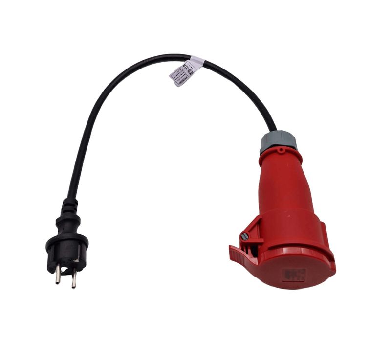 Schuko zu CEE 5Polig | EV-Adapterkabel | 16A 3,6kW 1Phasig | 30cm Schuko zu CEE 5Polig | EV-Adapterkabel | 16A 3,6kW 1Phasig | 30cm