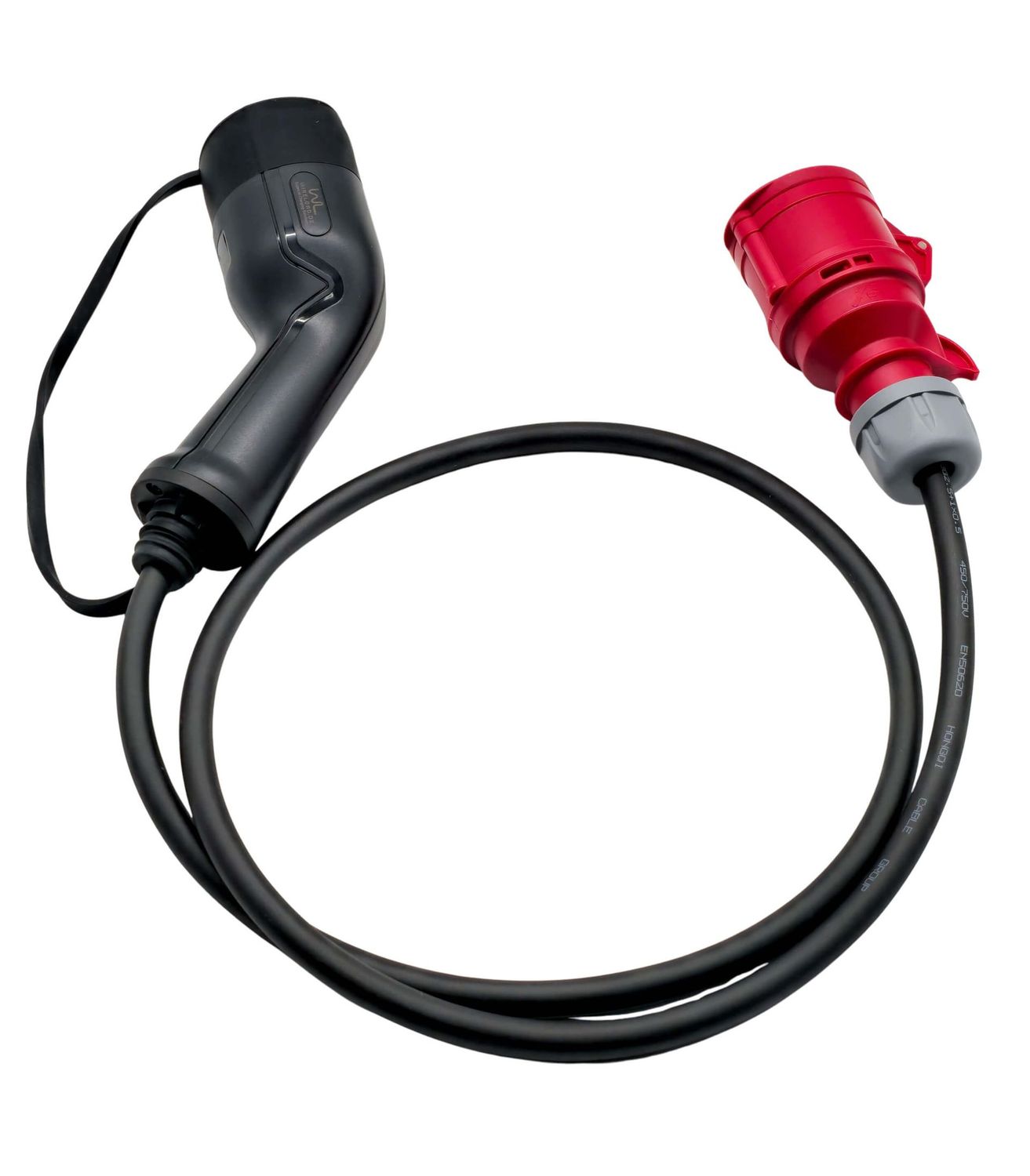 EV-Adapterkabel | Typ2 Ladestation zu CEE 5Polig | 16A 11kW 3Phasig