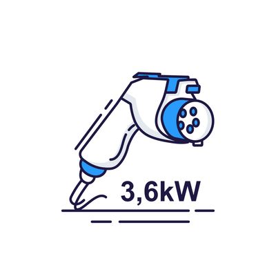 Ladekabel Typ1 - 3,6kW