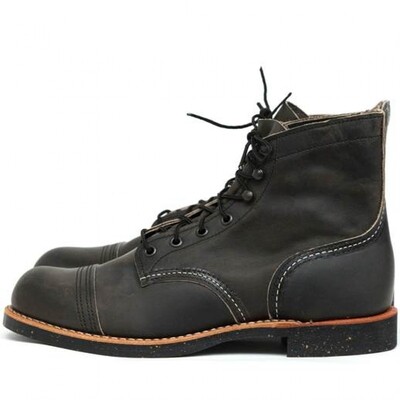 Red Wing 8086 Iron Ranger Charcoal Rough & Tough
