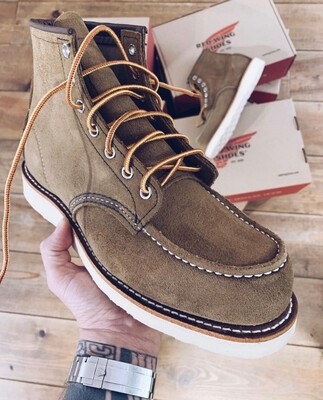 Red Wing 8881 6'' Classic Moc Toe Olive Mohave