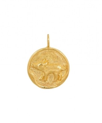 TAJ CHINESE ZODIAC PIG GOLD PLATED TAJ CHINESE ZODIAC PIG GOLD PLATED