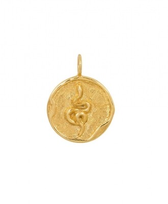 TAJ CHINESE ZODIAC SNAKE GOLD PLATED TAJ CHINESE ZODIAC SNAKE GOLD PLATED
