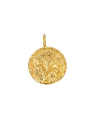 TAJ CHINESE ZODIAC DOG GOLD PLATED TAJ CHINESE ZODIAC DOG GOLD PLATED