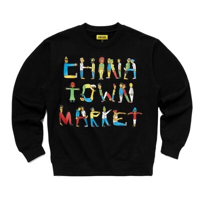 CHINATOWN MARKET CITY AEROBICS CREWNECK CHINATOWN MARKET CITY AEROBICS CREWNECK