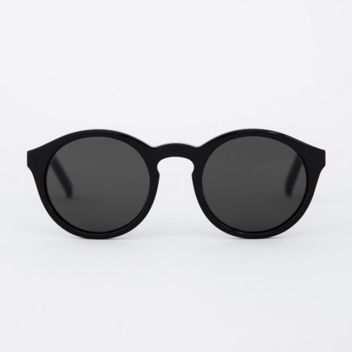 Monokel Eyewear - Barstow Black - Grey Solid Lens